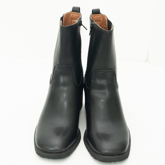 Zodiac - Claret Block Heel Chelsea Booties - Picture 2 of 13